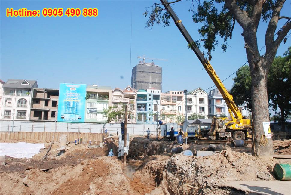 Thi công cừ larsen tại FTC - Giải pháp gia cố nền móng an toàn, hiệu quả cho mọi công trình
