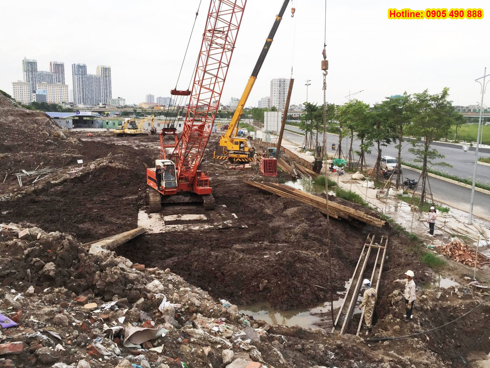 Dịch vụ thi công cừ Larsen chuyên nghiệp tại FTC - Giải pháp nền móng tối ưu, an toàn