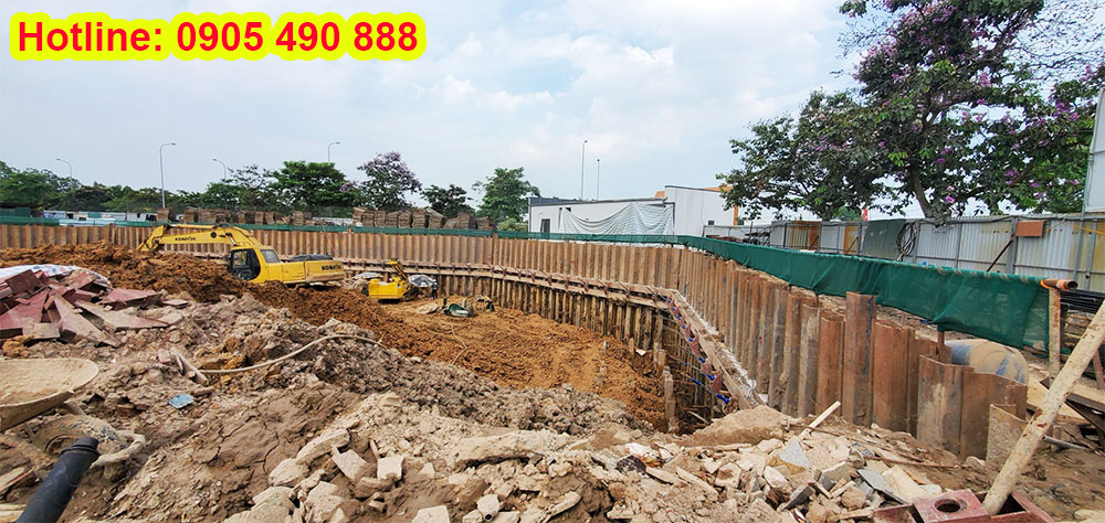 thi công cừ larsen