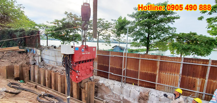 Dịch vụ thi công cừ larsen trọn gói, tối ưu chi phí công trình