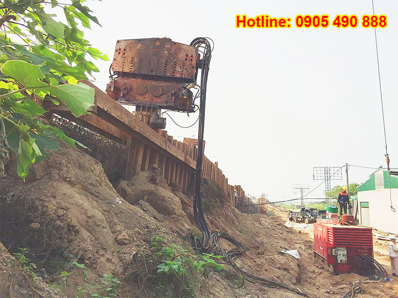 Dịch vụ thi công cừ larsen trọn gói, tối ưu chi phí công trình