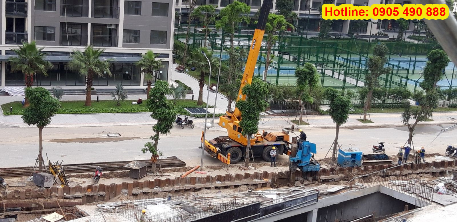 thi công cừ larsen