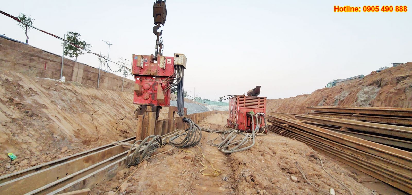 FTC cung cấp cừ larsen cho dự án cầu đường, móng sâu.