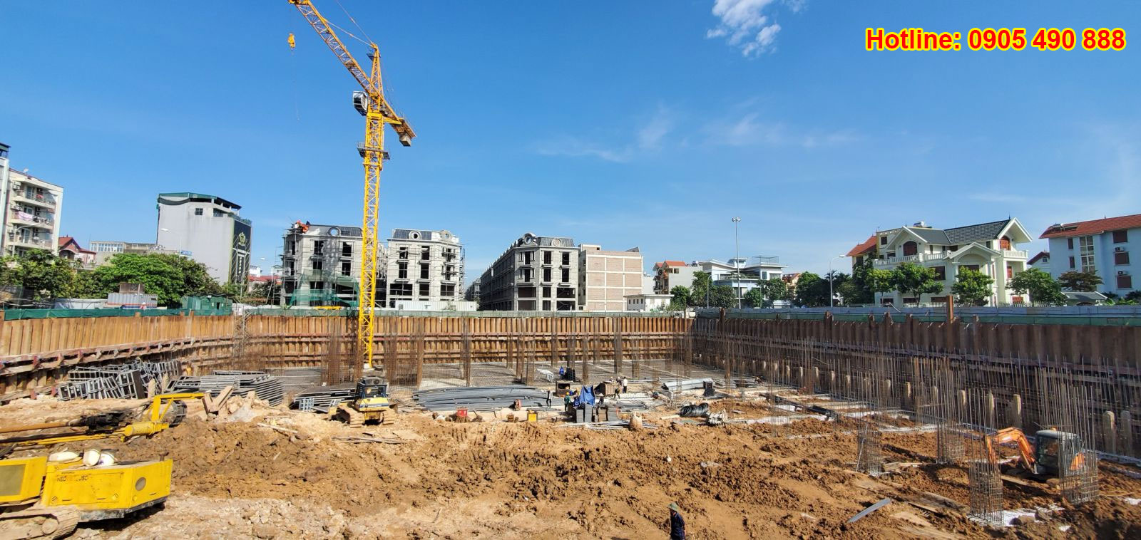 Thi công cừ larsen bằng công nghệ hiện đại tại FTC