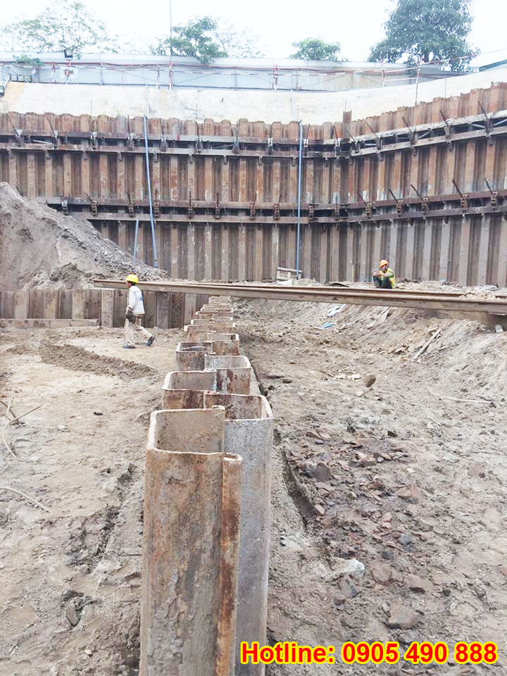 thi công cừ larsen